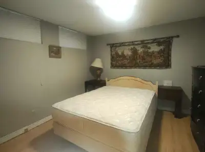 Near UT Scarborough and centaintnal college. Have simple furniture and include all utilities and WiF...