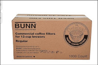 Bunn 500 Paper Regular Coffee Filter for 12-Cup Brewer