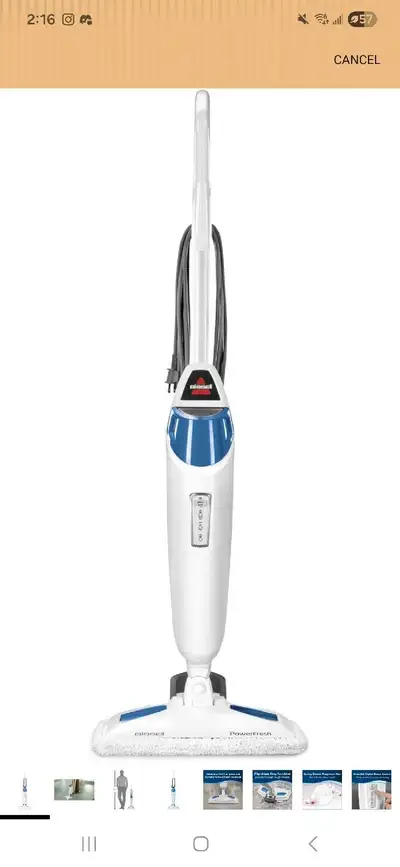 Moving sale BISSELL Power Fresh Steam Mop, View more