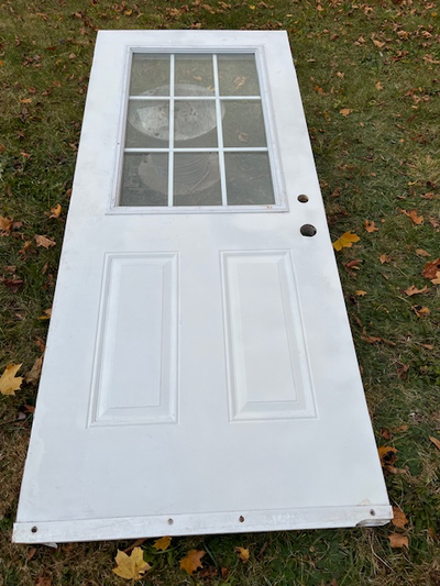 STEEL EXTERIOR DOOR 34” X 79”, View more