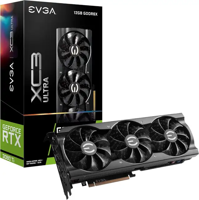 $ 1500,-EVGA GeForce RTX 3080 Ti XC3 Ultra Gaming, 12G-P5-3955 in Other in City of Montréal - Image 2