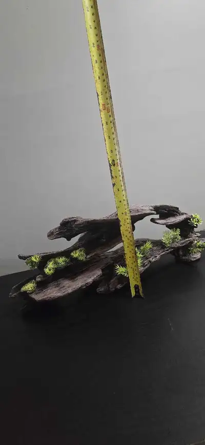 Aquarium Decoration – Driftwood with Artificial Plants, View more
