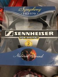 Sennheiser HD 570 Headphones (Brand New-Price Firm) 