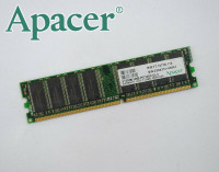 MEMOIRE RAM 512MB PC3200 DDR-400MHz non-ECC Unbuffered