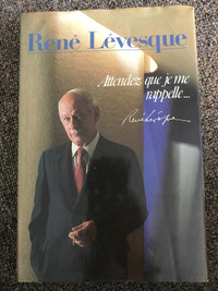 Attendez que je me rappelle, biographie de René Lévesque