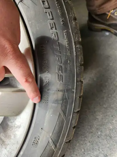 tire tread is 8/32 wear (80% still left) ( wear checked July 9th 2025 by Notre Dame Tire) Purchased...