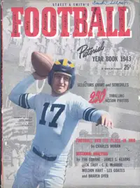 1943 Street and Smith’s Football Yearbook, 98 pages, very good