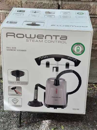 *NEW* ROWENTA Steam Control Full Size Garment Steamer, View more