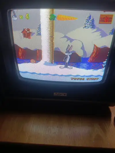 10 inch crt tv pulser good for snes games has this glitch where i twitches on frame.rates that are o...