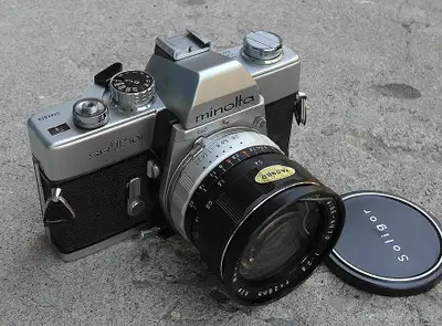 Minolta SRT101 Film Camera w/ Lens, View more