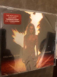 Celine Dion CD COURAGE, NEVER OPENED