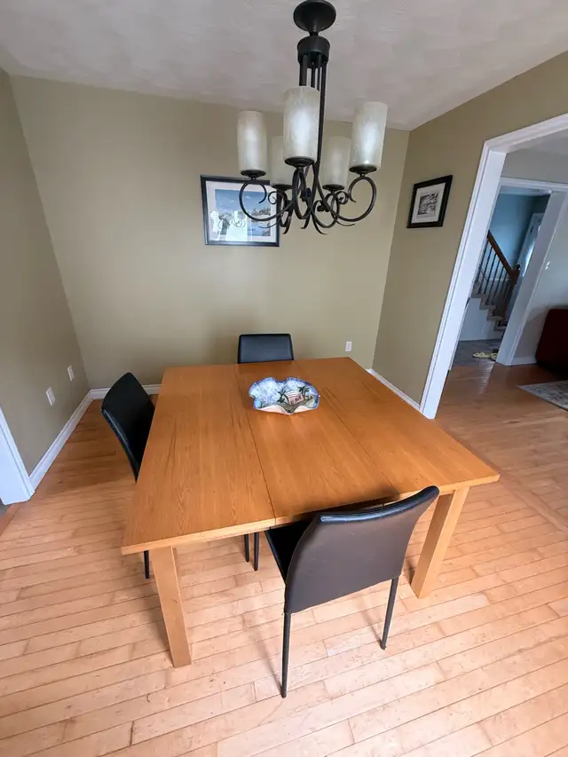 solid wood dining table w/ extension | Dining Tables & Sets | Bedford ...