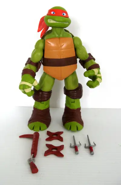 2012  9.5” Large Ninja Turtle Storage Battle Shell MICHELANGELO, View more