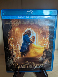 Beauty and the Beast (2017) DVD Blu-Ray Combo Pack Disney