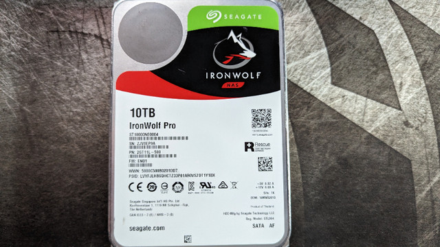 10TB Seagate IronWolf Pro in System Components in Oakville / Halton Region