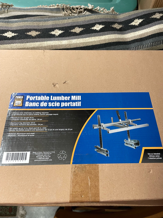 Portable Alaskan Lumber Mill in Power Tools in Victoria