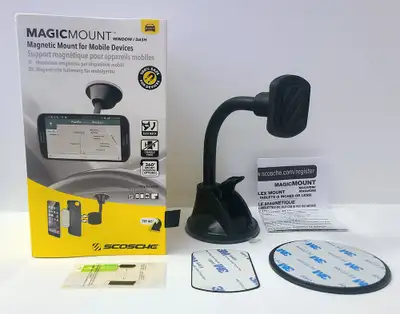 MAGICMOUNT Magnetic Car Window Dashboard Mount Cellphone Tablet, View more