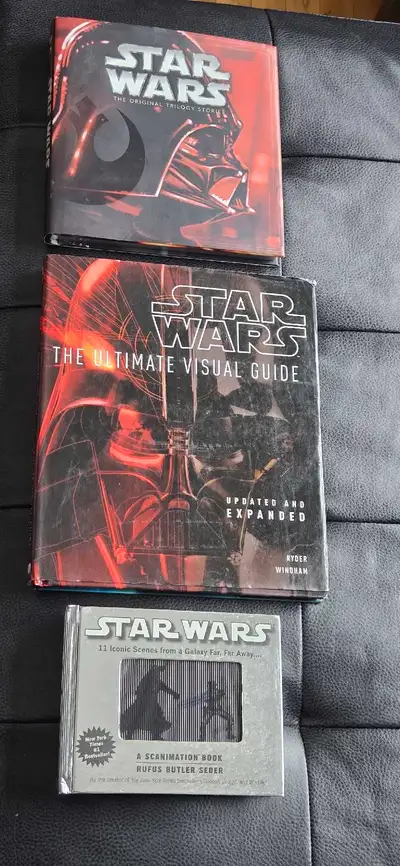 Embark on a journey through the Star Wars galaxy with these three captivating books! This collection...