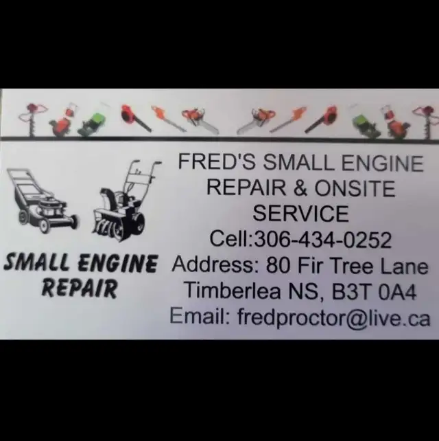 Fred's Small Engine Repair64562370385281120