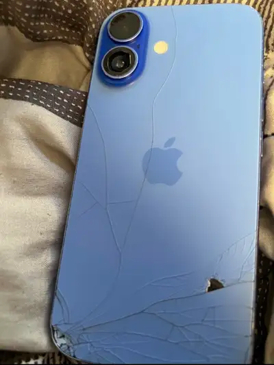 iPhone 16 cracked, View more