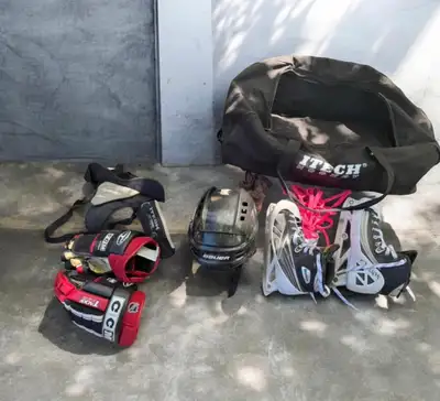Reebok, CCM, Bauer and Itech Hockey Gear Set, View more