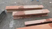 Steel Beams, 3 pieces