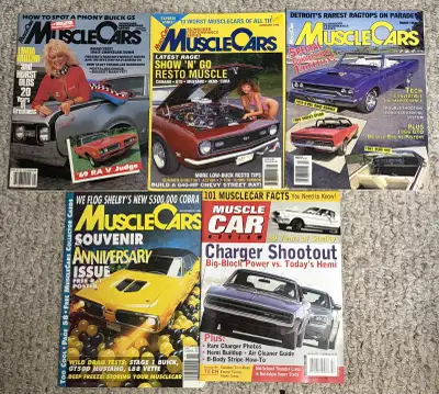 MUST SELL Muscle Car Magazines ($2 EACH), View more
