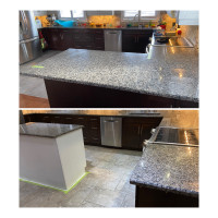Granite quartz marble countertop sink cutting install repair fix