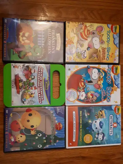 TREE HOUSE PRESENTS DVD LOT FOR SALE Dvds are in great shape. The entire lot for $5 total cash. MUST...