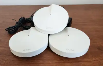 Lot of 3_TP-Link Deco M5 AC1300 Mesh Router, View more