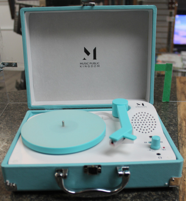 Music Public Kingdom Portable Mini Suitcase Turntable in Other in Peterborough - Image 4