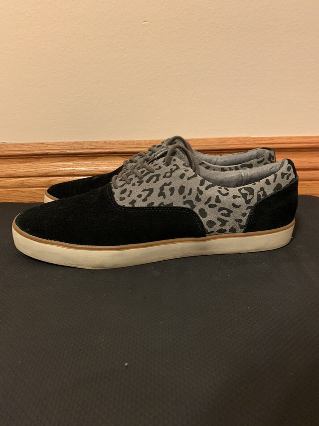 ALDO Black Leopard print sneakers (9.5 M) in Men's Shoes in Windsor Region - Image 3