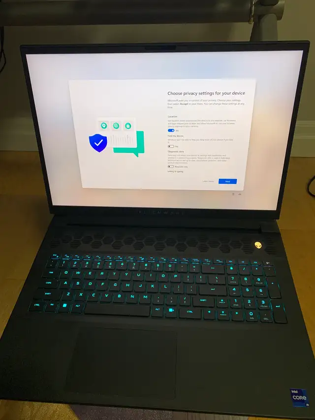 For Sale Alienware M18 R1, 18 Inch Laptop in Laptops in Belleville - Image 5