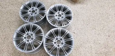 Just had them powder coated so they look like new. Only 2 available...selling each. Paid 100.00 each...