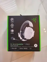 Brand new Razer Blackshark v2 Pro White