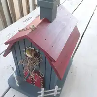 ORNAMENTAL BIRD HOUSE