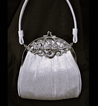Vintage 1950s sac à main Harry Levine Evening Purse Handbag