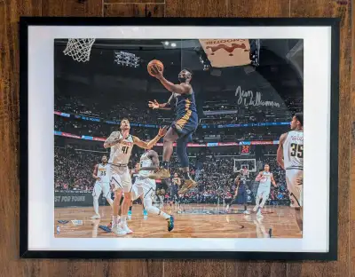Zion Williamson Signed Autographed Framed 16x20 Pelicans Fanatics Fanatics Hologram 18x24 Plexiglass...