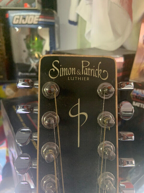 12 string Simon & Patrick Songsmith SunBurst Acoustic Guitar in Guitars in Mississauga / Peel Region - Image 4