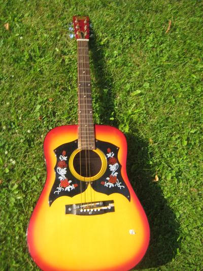 Antique 'KIMBERLY' Acoustic Guitar, View more