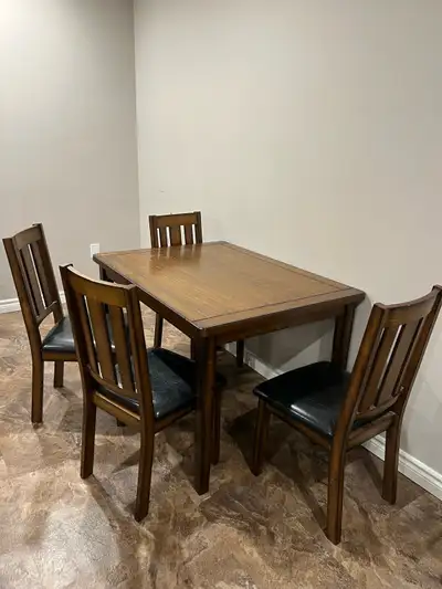 Dining table and chairs , View more