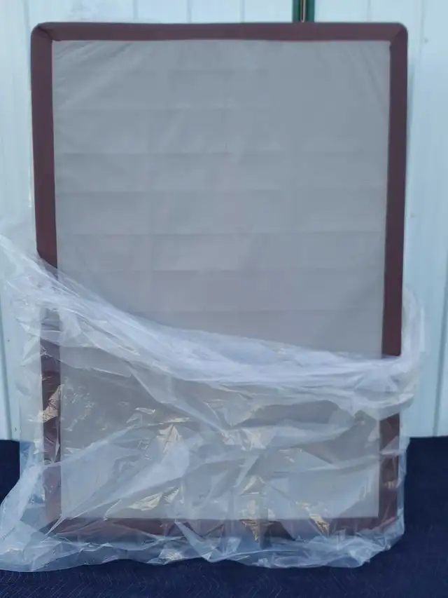 Queen size bedframe, Mattress and Box Spring Set in Beds & Mattresses in Delta/Surrey/Langley - Image 6