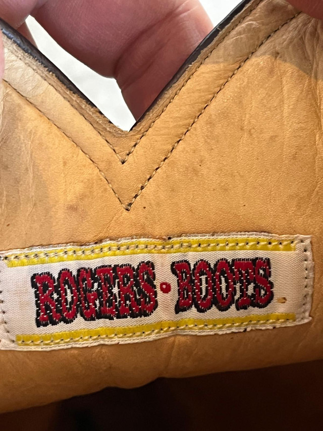 Stylish Leather Cowboy Boots – Size 11 US (Used) in Men's Shoes in Red Deer - Image 4