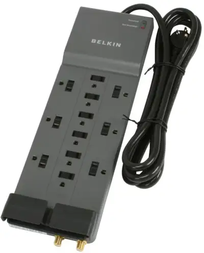 BRAND-NEW Belkin 8ft 12 Outlets Surge Protector Power Bar, View more