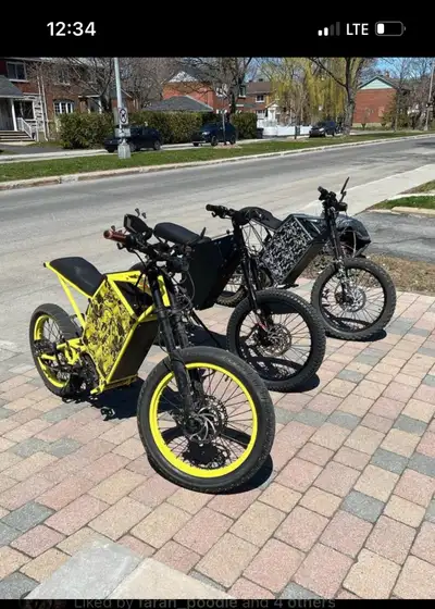 Vector e-bikes typhoon and vortex , View more