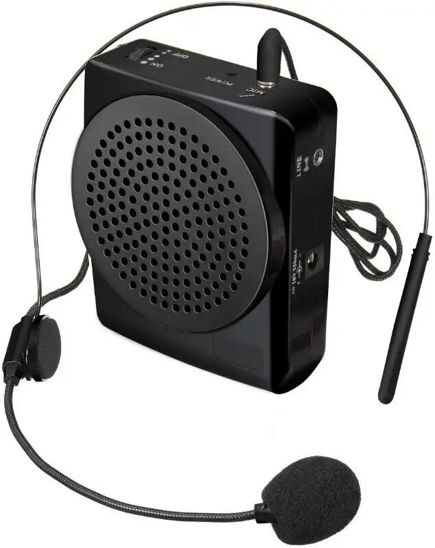 Rechargeable Voice Amplifier w/Belt Clip & Headset NEW628632605738251221