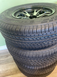 SALE ST205/75R14 Tire and Rim Combo for Trailer