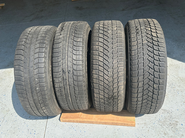 235/60R18 Winter Tires with Black rims 5x114.3 mm 64.1 mm cb in Tires & Rims in St. Catharines - Image 4