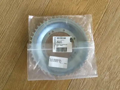 brand new sprocket for a 50 or 60cc KTM dirtbike. Bough it for my son‘s bike but never used it. Shou...