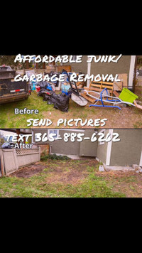 Affordable Junk/Scrap/Garbage Removal 